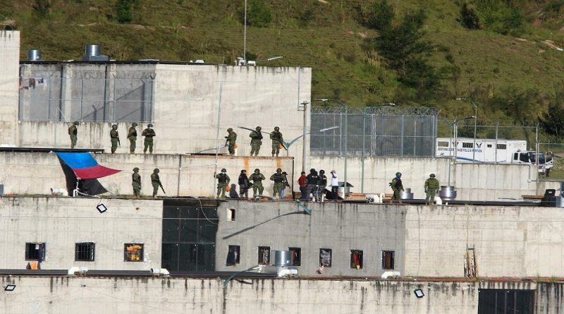 Nuevo amotinamiento carcelario deja 20 muertos en Ecuador