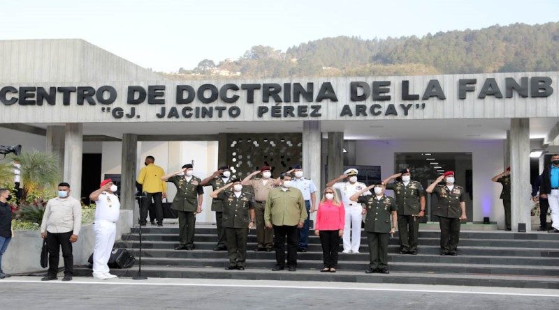 Inaugurado en Caracas el Centro de Doctrina Militar de la FANB “G/J Jacinto Pérez Arcay”