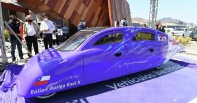 Descubre el auto eléctrico chileno alimentado con energía solar que alcanza los 100 km/h