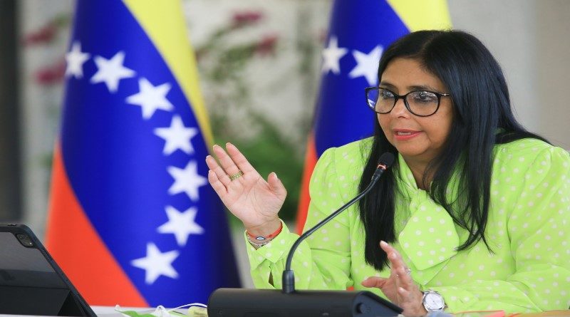 Vicepresidenta Delcy Rodríguez rechaza declaraciones injerencistas de canciller de Chile﻿