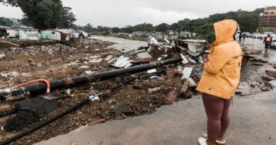 Sudáfrica declara estado de desastre nacional tras devastadores inundaciones