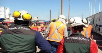 Dos fallecidos en Chile tras derrumbe minero en Atacama