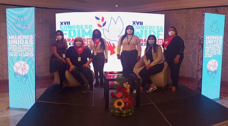 Instalación XVII Congreso de la Federación Internacional Democrática de Mujeres