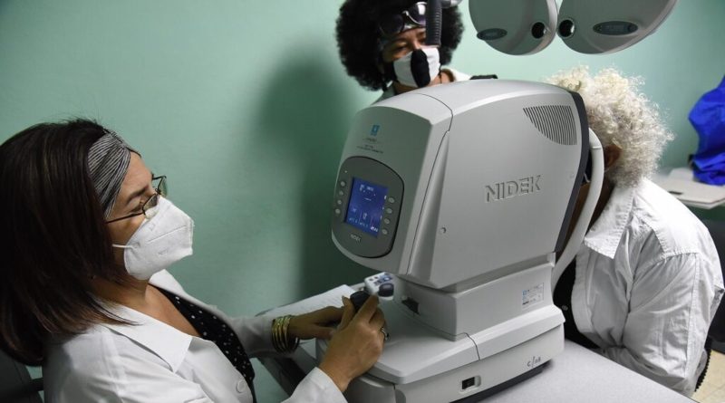 Fueron atentidas 50 personas con problemas de visión en el municipio Páez de Miranda