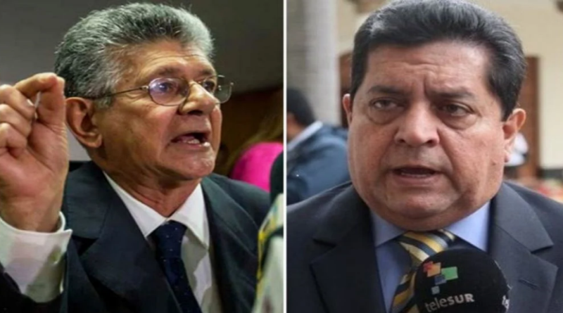 Malaverismo. Los miembros caídos de la oposición, Henry Ramos Allup y Edgard Zambrano (Foto El Mazo)