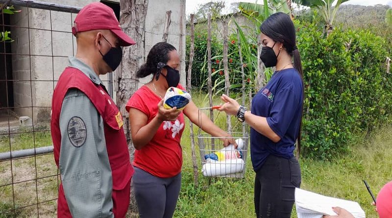 Más de 500 familias son atendidas con distribución de combos proteicos en Yaracuy