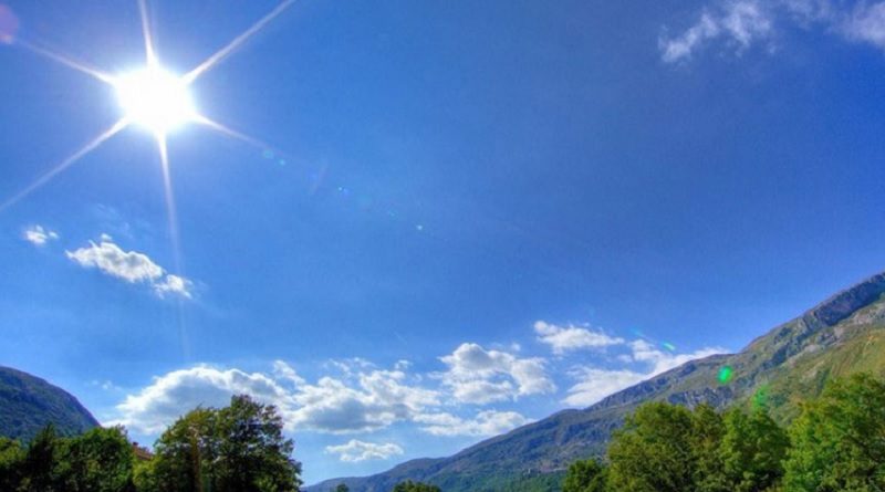 Inameh pronóstica cielo despejado y alta temperatura en gran parte del país