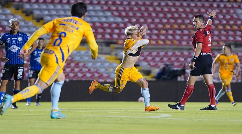 Yeferson Soteldo marca su primer gol con Tigres y sale expulsado tras la celebración