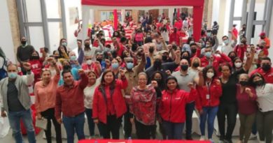 Tolda roja de Caracas se alista rumbo al V Congreso del PSUV y IV de JPSUV
