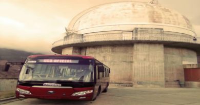 Trolebús Mérida activa Ruta Turística hacia el Observatorio Astronómico Nacional