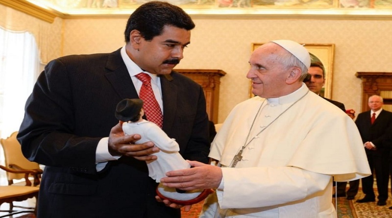 Nicolás Maduro en El Vaticano