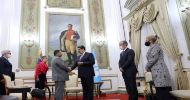 Presidente Maduro recibe en Miraflores al secretario general de la OPEP, Mohammad Barkindo