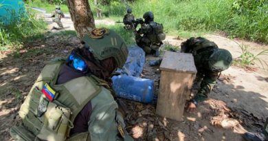 FANB desarticuló campamento con artefactos explosivos en Apure