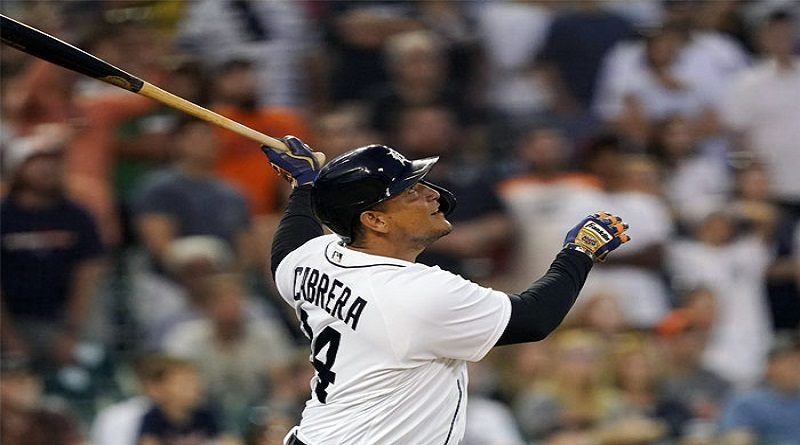 Miguel Cabrera despachó su primer jonrón de la temporada