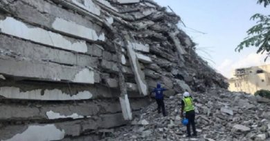 Derrumbe en edificio deja al menos ocho muertos en Nigeria
