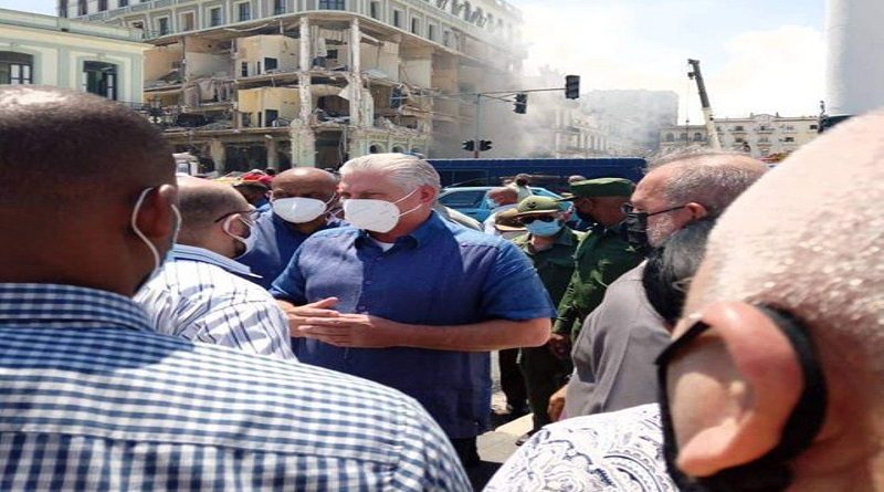 Explosión deja 8 fallecidos y destrucción en hotel de La Habana