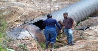 Hidrocapital reparó tubería de 48 pulgadas del Sistema Panamericano