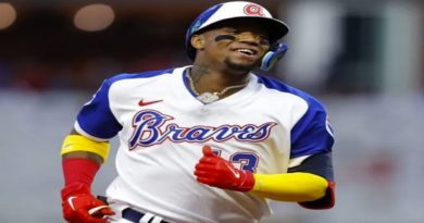 Venezolano Acuña Jr. la bota en noches seguidas