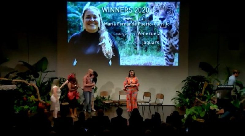 Bióloga venezolana recibe premio Future For Nature 2020 en Países Bajos