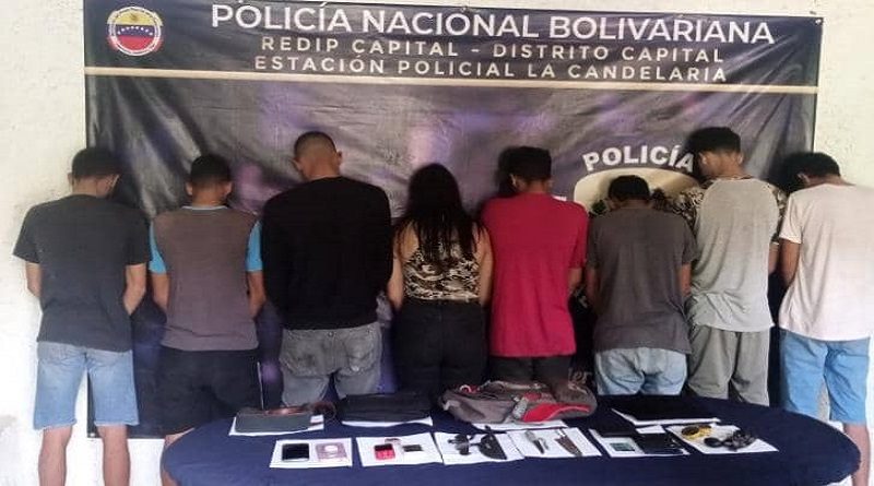 CPNB desmantela banda Las Pirañas en Caracas