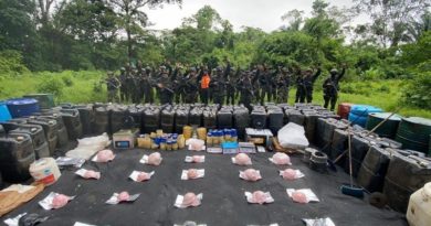 FANB halla 75 kg de cocaína en campamentos TANCOL de Apure