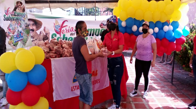 Benefician a más de tres mil familias con Feria del Campo Soberano en Cojedes