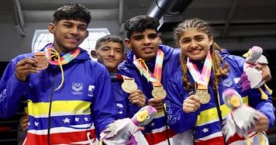 Lucha olímpica venezolana arrasó en los III Juegos Suramericanos de la Juventud Rosario 2022