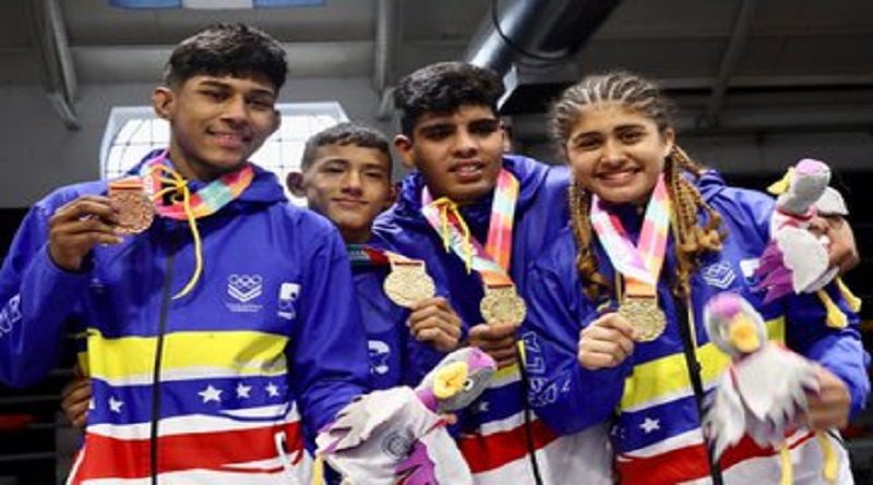 Lucha olímpica venezolana arrasó en los III Juegos Suramericanos de la Juventud Rosario 2022
