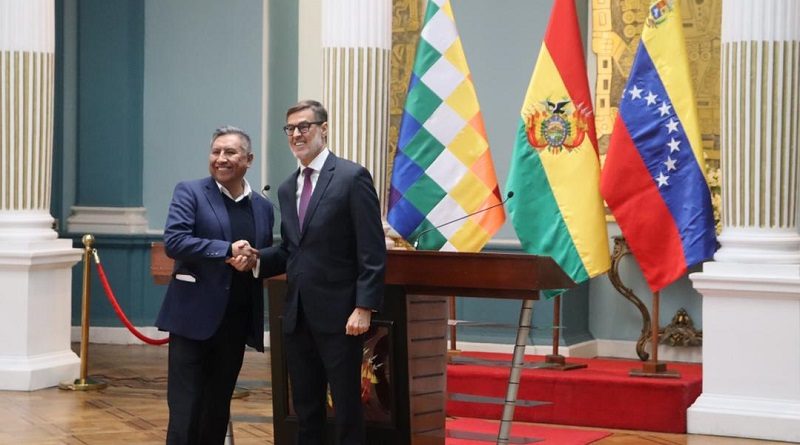 Venezuela y Bolivia suscribieron Declaración de Integración Conjunta