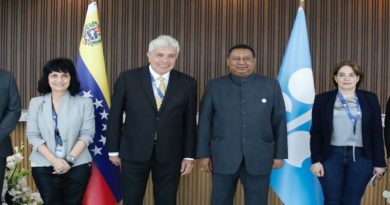 Arribó a Venezuela el secretario General de la OPEP, Mohammad Barkindo
