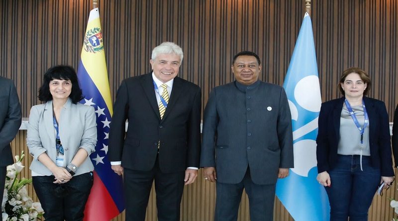 Arribó a Venezuela el secretario General de la OPEP, Mohammad Barkindo
