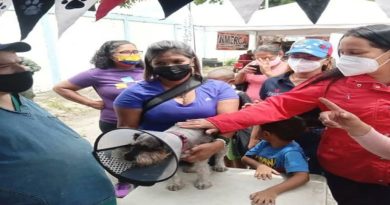 Misión Nevado realiza jornada integral de atención de mascotas en Caracas