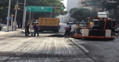 Reparan avería en tubería ubicado en la avenida México en Caracas