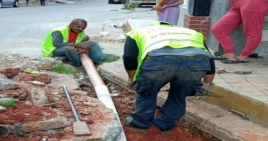 Colocan tubo de PVC en el Módulo Octogonal "Che Guevara" del sector Manicomio en Caracas