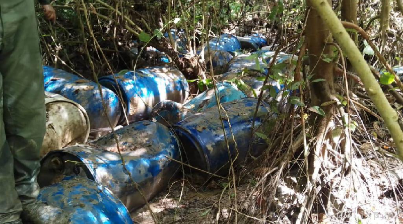 FANB desmantela campamento ilícito dedicado al suministro de combustible