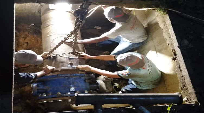 Hidrocapital repara avería en beneficio de 20 mil habitantes de Higuerote