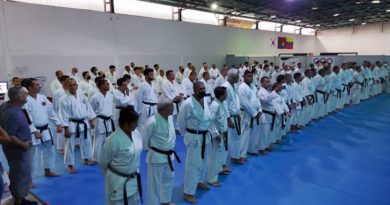 Karate Do realizó I Encuentro de cinturones negros del estado Carabobo