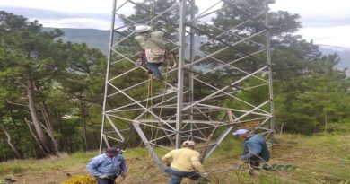 Recuperan torre de transmisión de estación Mérida II en Ejido