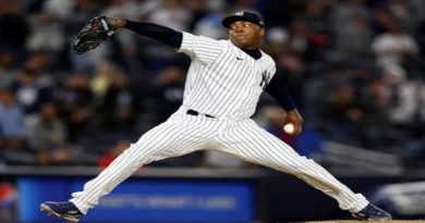 Aroldis Chapman en el puesto 25 del listado de salvados