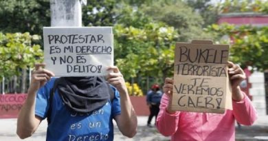 Convocan a protestas en El Salvador contra gestión de Nayib Bukele
