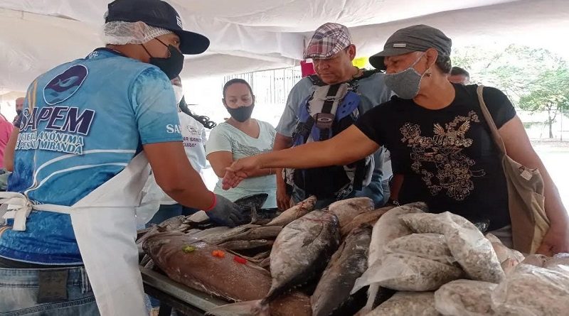 Plan Más Pescado en Casa distribuirá proteína a familias de Miranda
