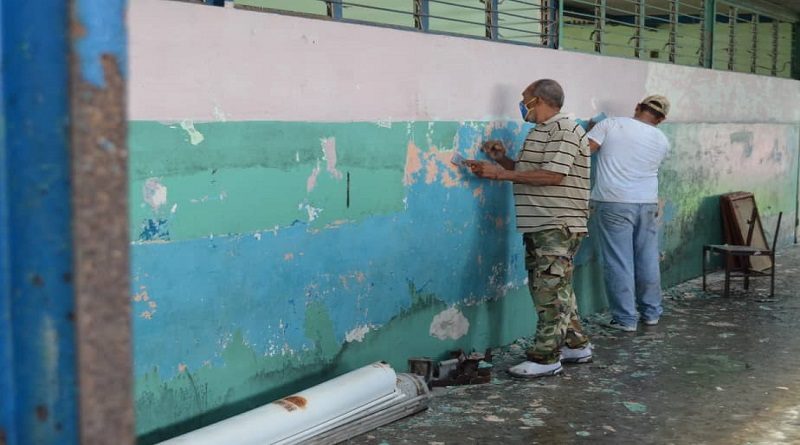 Rehabilitan instituciones educativas en Guárico