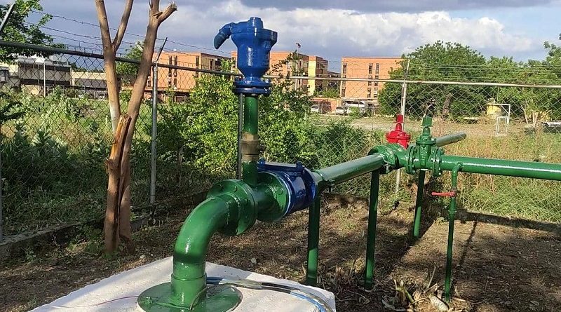Rehabilitan pozo Los Chaguaramos para el beneficio de mil 400 familias de Maracay
