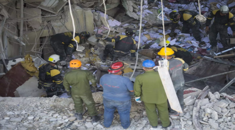 Aumenta a 42 cifra de fallecidos en explosión de hotel cubano Saratoga