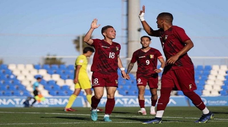 Vinotinto Sub-21 debutó con triunfo ante Indonesia en Francia