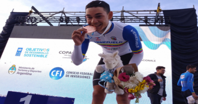 Orluis Aular obtiene medalla de bronce en Panamericano de Ruta en Argentina