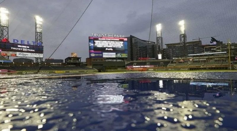 Mal tiempo obliga a suspender seis juegos en la MLB