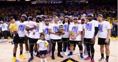 Warriors campeones de la División Oeste de la NBA