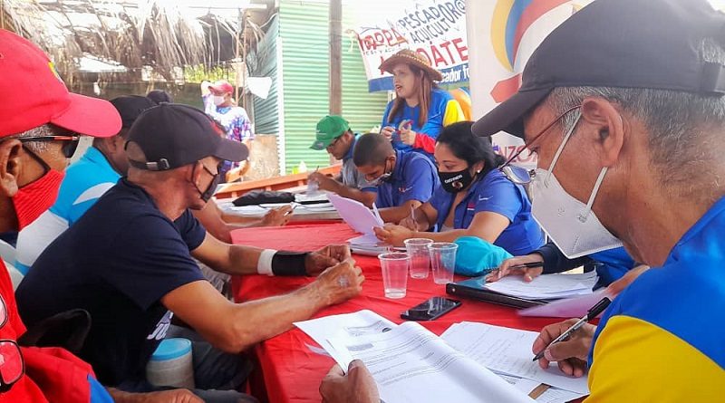 Realizan jornada de registro de pescadores en Anzoátegui