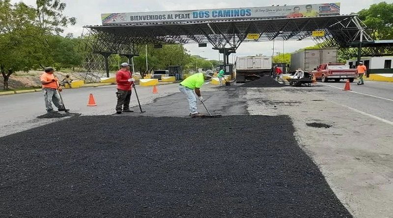 Despliegan Plan de Rehabilitación y Mantenimiento de la Vialidad en Guárico
